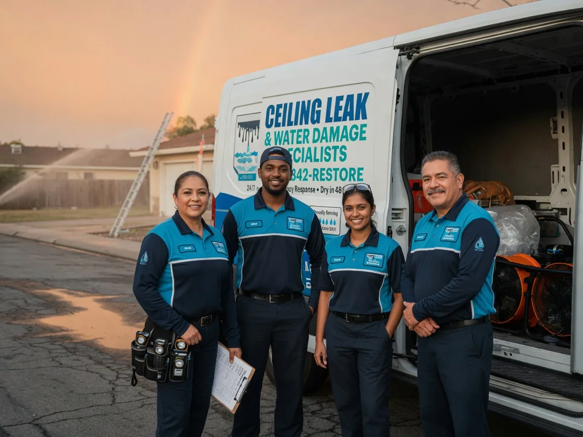 Ceiling Leak Cleanup company in Keithville, LA